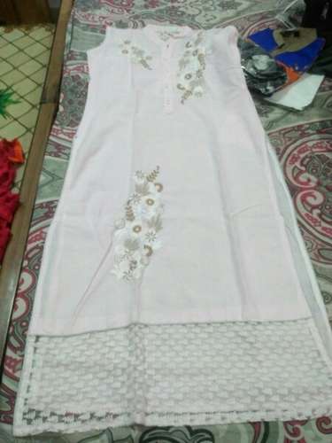 Fancy Plain Kurti by Agarwal Handloom