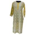 Chikankari  collar Kurti