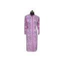 Chikankari purple shaded Kurti