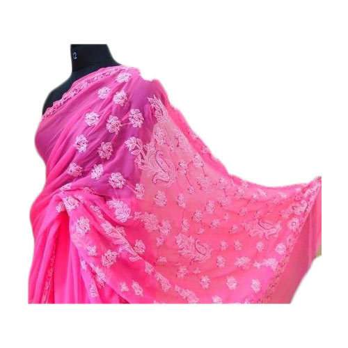 pure Chikankari Saree
