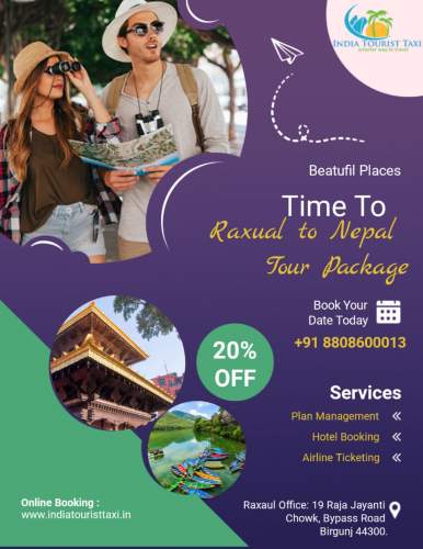 Best Nepal Tour Package from Gorakhpur.