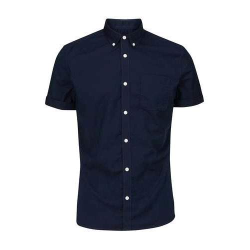 Half Sleeves Plain Cotton Shirt