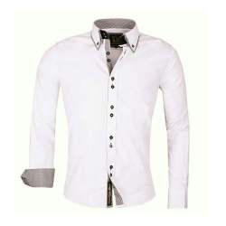 Trendy Plain Cotton Shirt