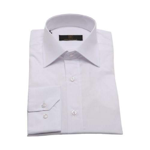 White Plain Cotton formal Shirt