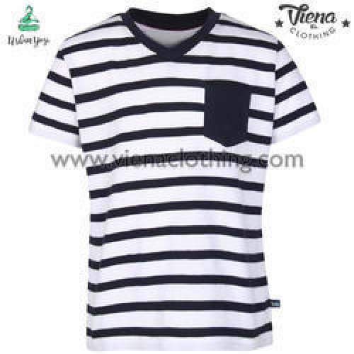 Casual V Neck T Shirts by Viena Clothing