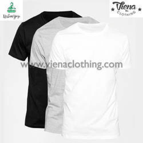 Plain Round Neck Tshirt by Viena Clothing