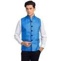 Blue Mens Nehru Jacket