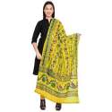 Cotton Kutch Aari Work Embroidered Dupatta-3