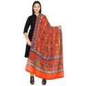 Cotton Kutchi Aari Work embroidered Dupatta-2