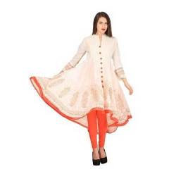 Embroidered Long Anarkali Kurtis