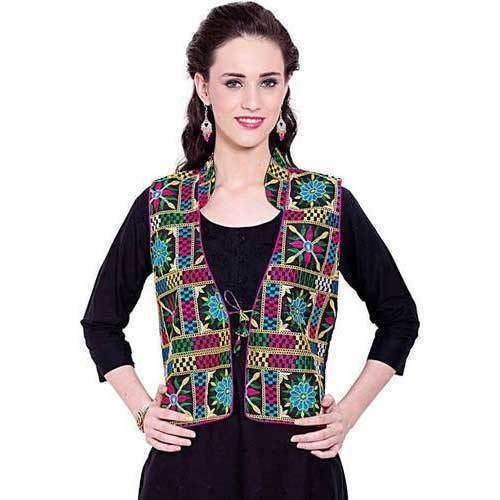 Full Embroidered Ladies Jacket