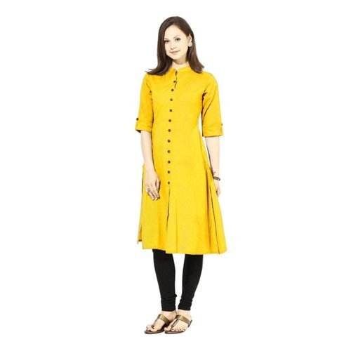 Plain Khadi Kurti