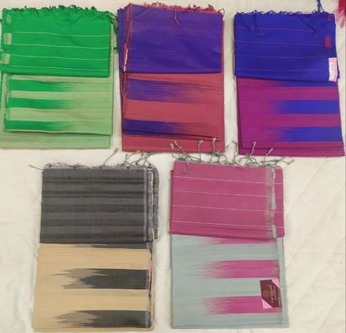 Dupion Jute Silk Sarees