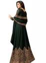 Dark Green Georgette Suits thumb 1