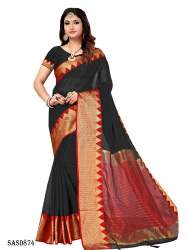 Women Black Designer Sarees