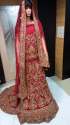 Designer Bridal Hand Embroidered Lehenga thumb 3