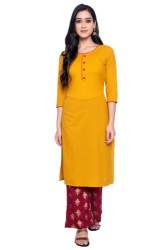 Fancy Kurti With Palazzo Set