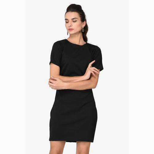 Black Date Dress by Amiltus Fashions Private Limited