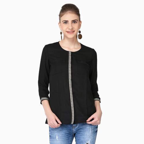Black Lace Shirt