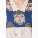 Buddha Print Crop Shirt thumb 2