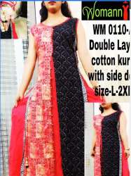 Anarakali printed kurti