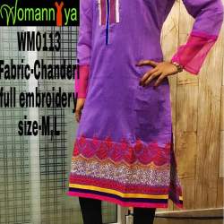Fancy Embroidery Work Kurti
