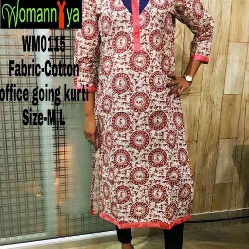 print kurti