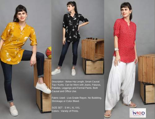 IN10D Kurtis and Western Tops by Redshine Corporation