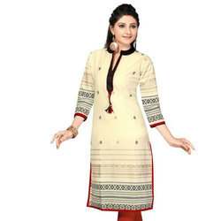 Ladies Straight Cotton Kurtis