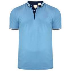 Mens Blue Collar Plain T-shirts