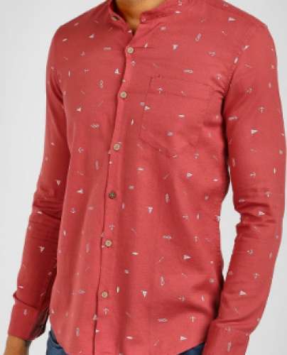 mens red shirt by aBsTEE