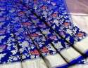 banarasi fancy silk saree thumb 1