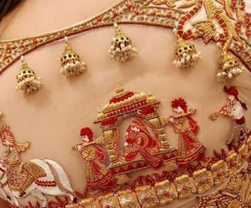 Maninis Creation designer blouse