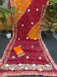 Indian Gotta Pati Traditional Saree