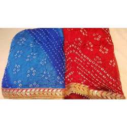 Rajasthani Bandhani Leheriya Saree