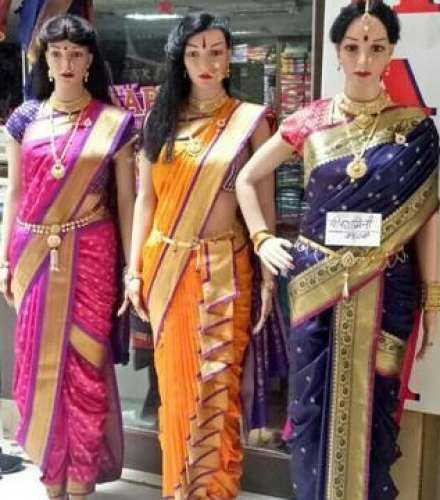 ready made nauvari saree