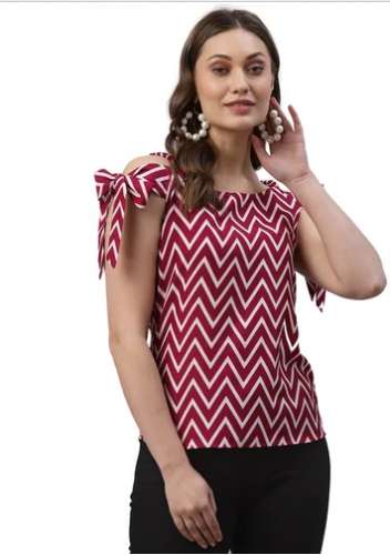 Red Casual Top