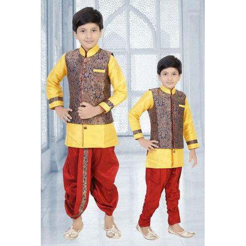 designer dhoti kurta for kids by Pankhil Product