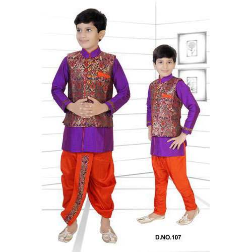 kids Dhoti fancy kurta by Pankhil Product