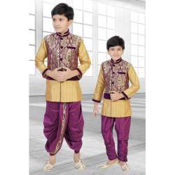 kids fancy designer kurta dhoti