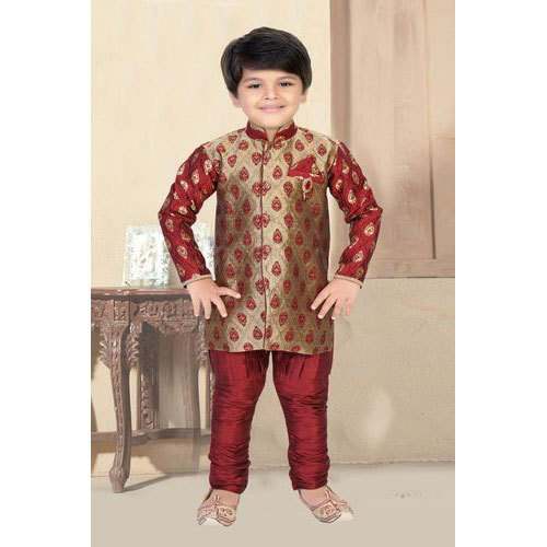 kids party wear sherwani by Pankhil Product
