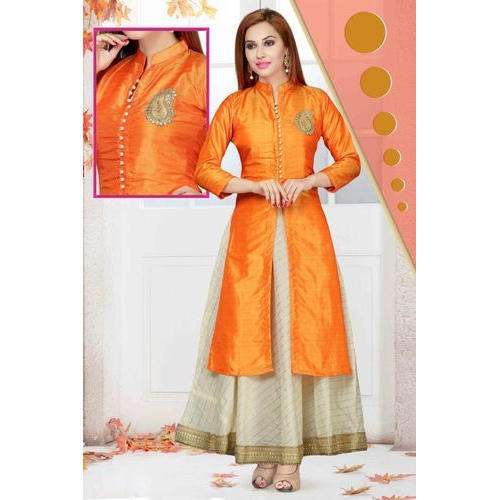 Banarasi silk kurti by The Fashion Closet