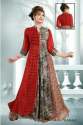 Designer Long Georgette Kurti