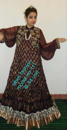 Ladies Floral Print Kaftan