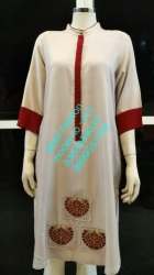 red bordered Kurti
