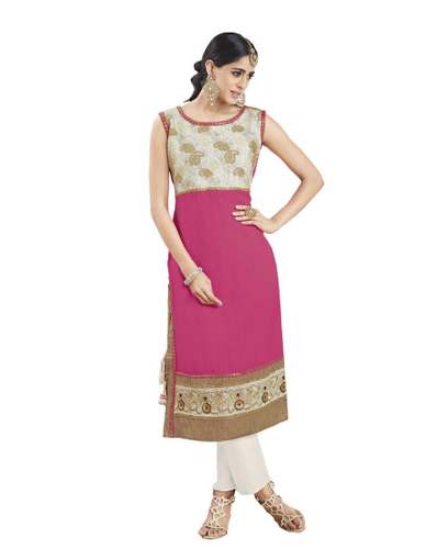 Designer Georgette Kurti by Pushpak Collection