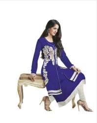 Georgette Straight Kurti