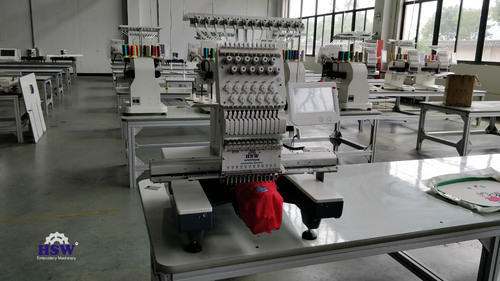 Multi Needle Single Head Embroidery Machines Area