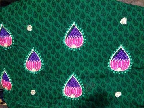 Fancy Cotton Salwar Suit by Ashok cloth house