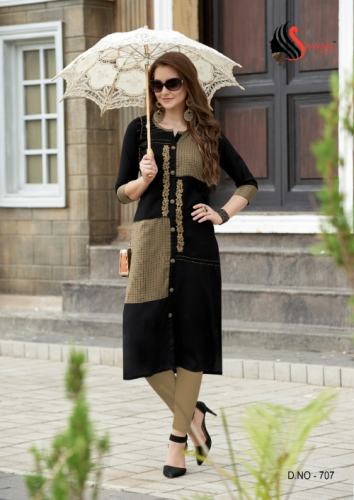 New straight kurti by Fashion Villa